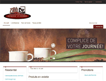 Tablet Screenshot of cafesdominicstpierre.com